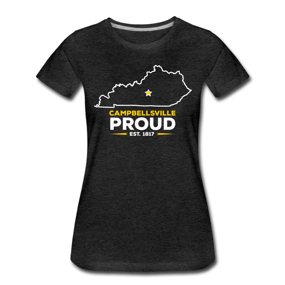 Campbellsville Proud Women's T-Shirt - charcoal gray
