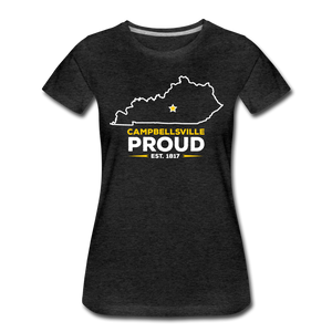 Campbellsville Proud Women's T-Shirt - charcoal gray