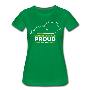 Campbellsville Proud Women's T-Shirt - kelly green
