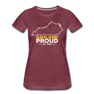 Ashland Proud Women's T-Shirt - heather burgundy