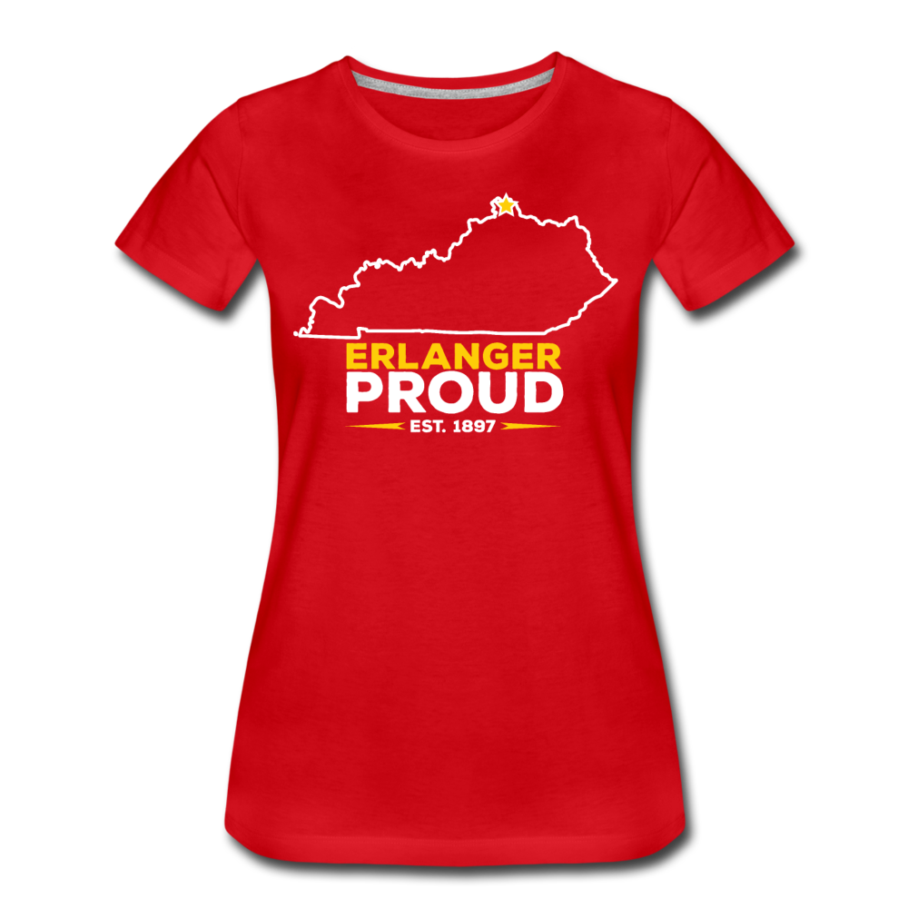 Erlanger Proud Women's T-Shirt - red