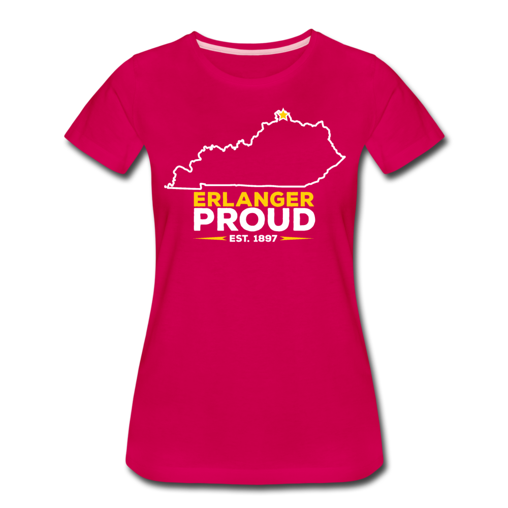 Erlanger Proud Women's T-Shirt - dark pink