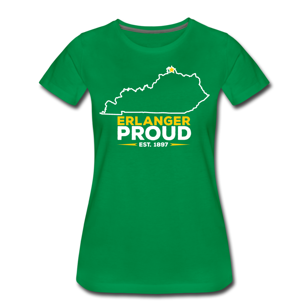 Erlanger Proud Women's T-Shirt - kelly green