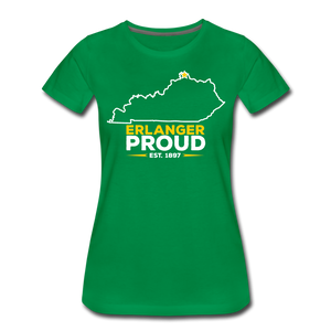 Erlanger Proud Women's T-Shirt - kelly green