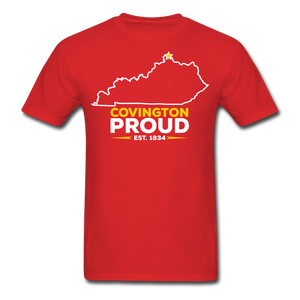 Covington Proud T-Shirt - red