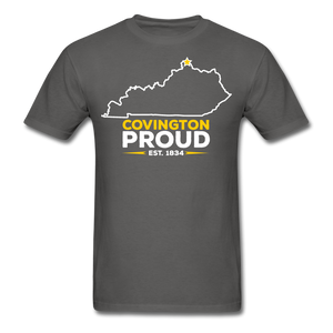 Covington Proud T-Shirt - charcoal
