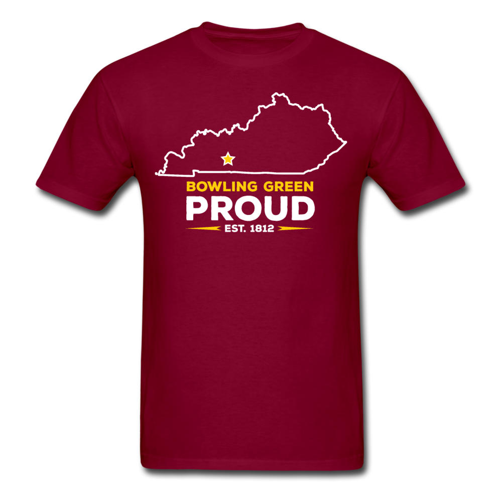 Bowling Green Proud T-Shirt - burgundy