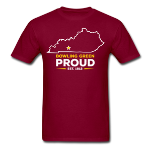 Bowling Green Proud T-Shirt - burgundy