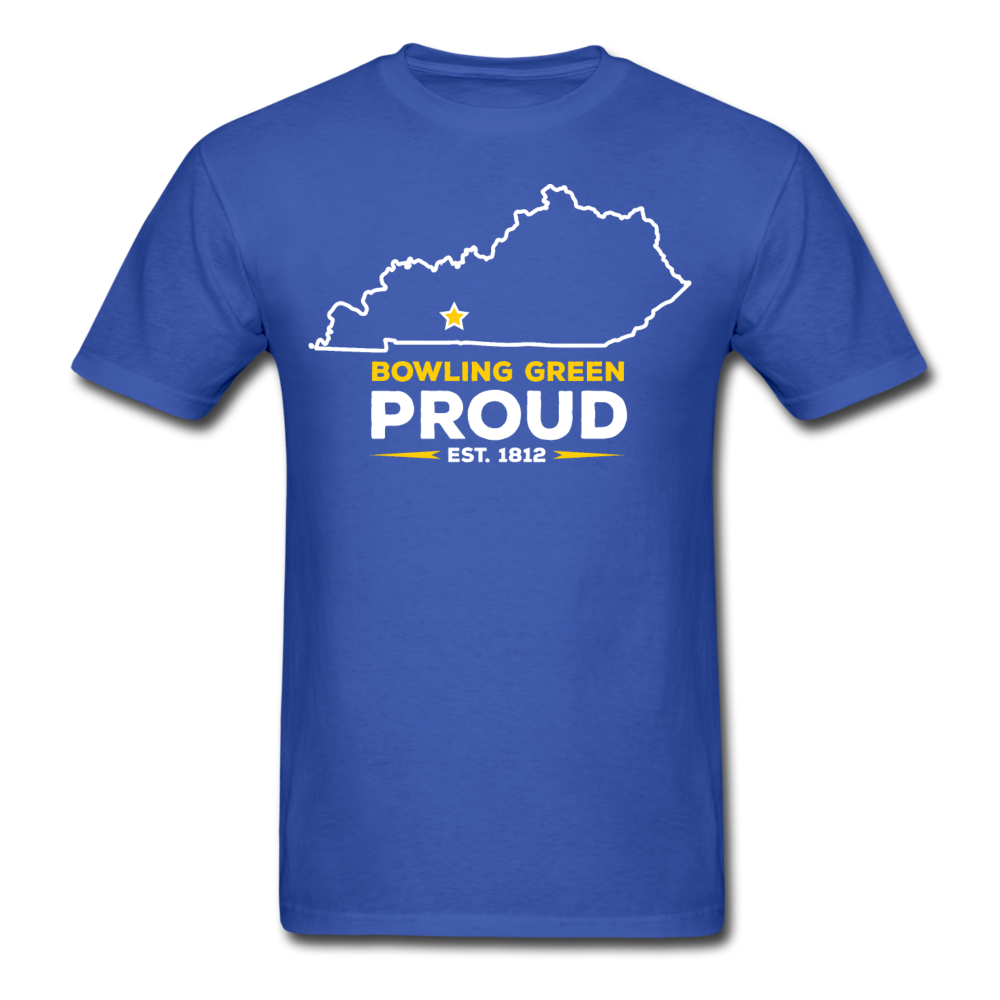 Bowling Green Proud T-Shirt - royal blue