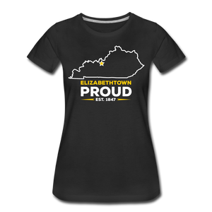 Elizabethtown Proud Women's T-Shirt - black