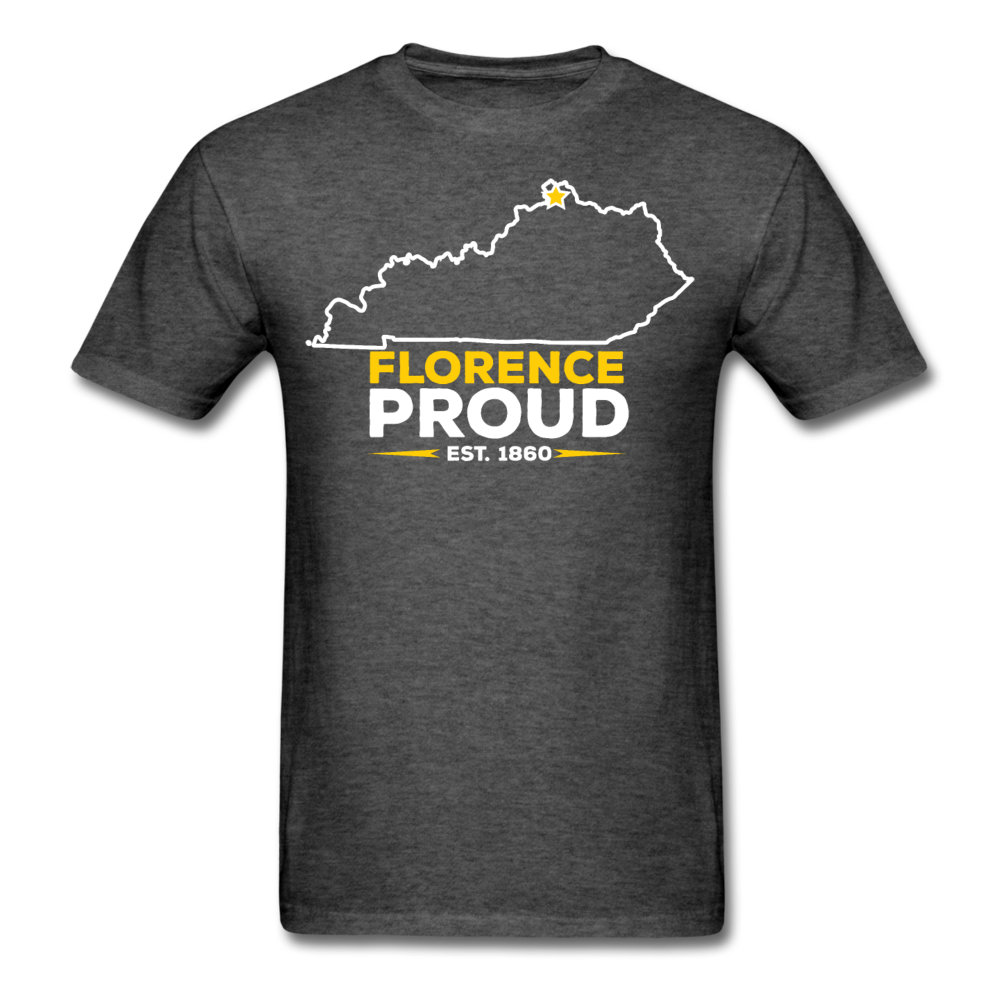 Florence Proud T-Shirt - heather black