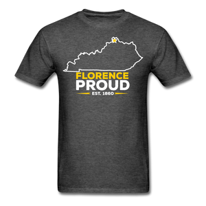 Florence Proud T-Shirt - heather black