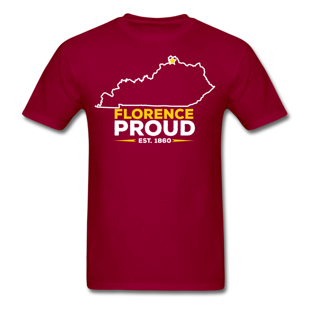 Florence Proud T-Shirt - dark red