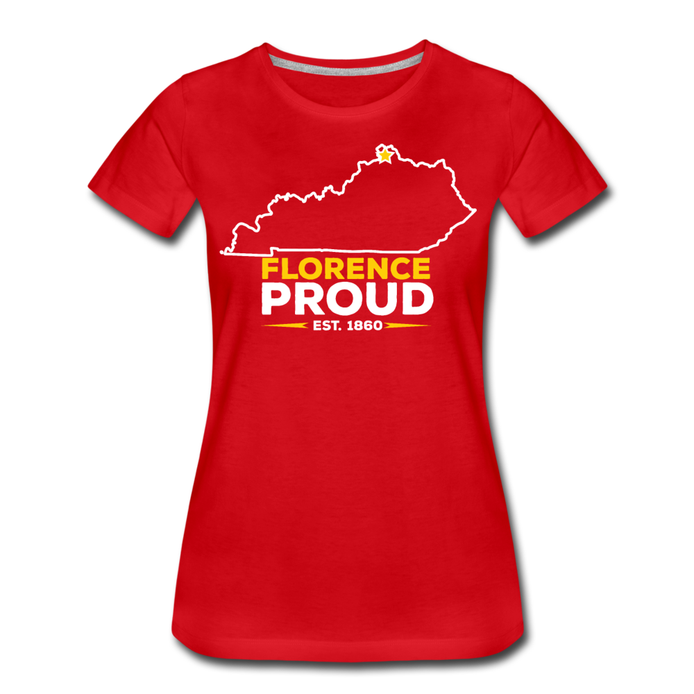 Florence Proud Women's T-Shirt - red