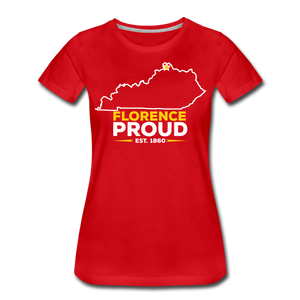 Florence Proud Women's T-Shirt - red