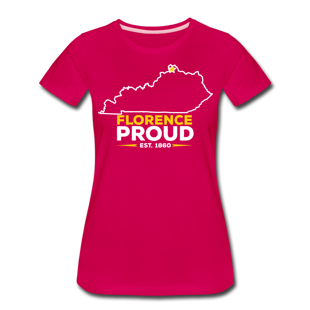 Florence Proud Women's T-Shirt - dark pink