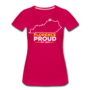 Florence Proud Women's T-Shirt - dark pink