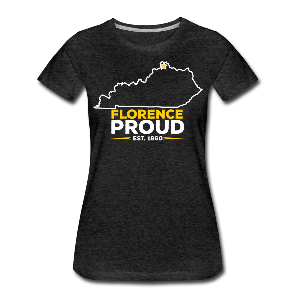 Florence Proud Women's T-Shirt - charcoal gray