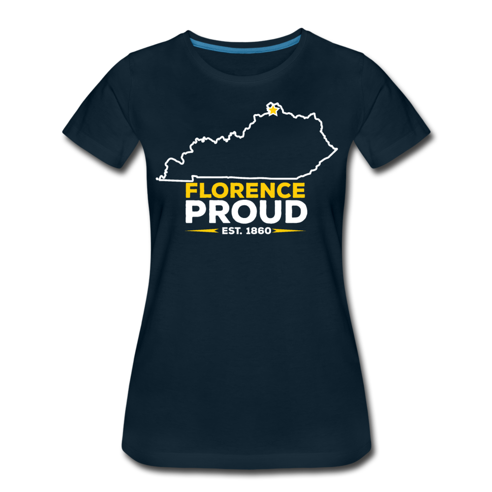 Florence Proud Women's T-Shirt - deep navy