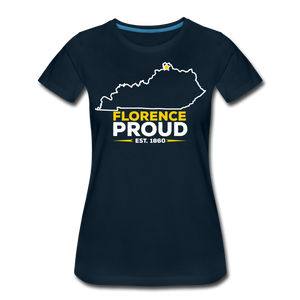 Florence Proud Women's T-Shirt - deep navy