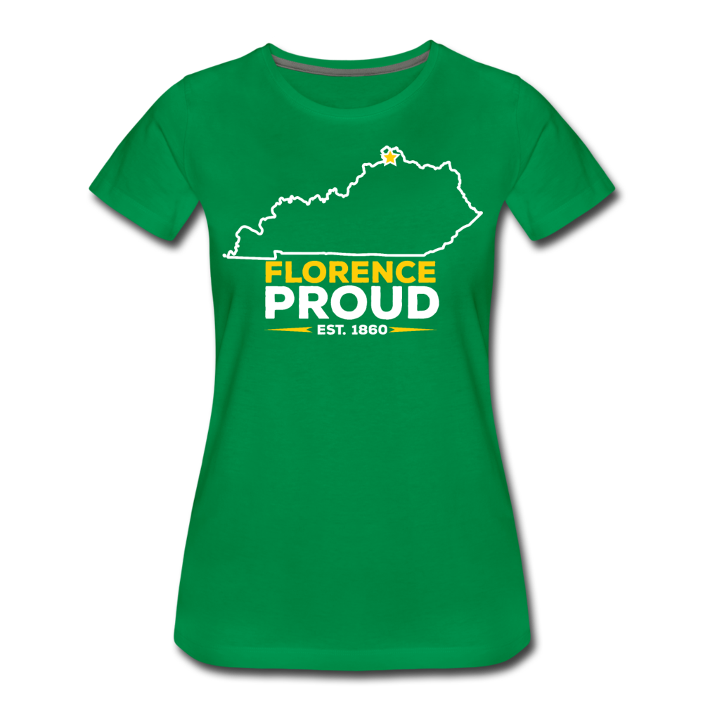 Florence Proud Women's T-Shirt - kelly green