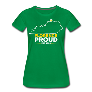 Florence Proud Women's T-Shirt - kelly green