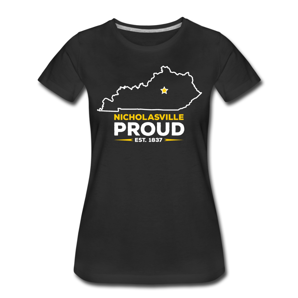 Nicholasville Proud Women's T-Shirt - black