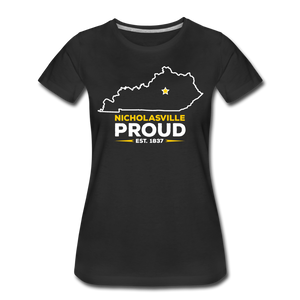 Nicholasville Proud Women's T-Shirt - black