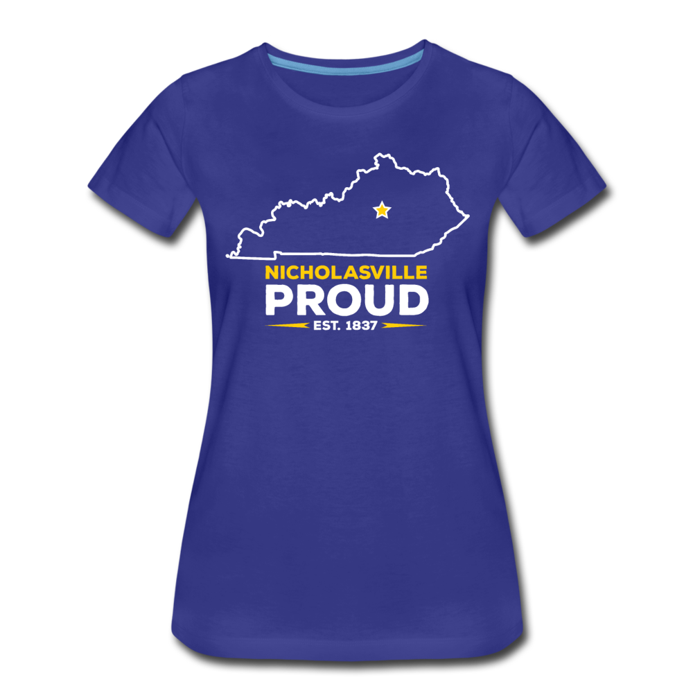 Nicholasville Proud Women's T-Shirt - royal blue