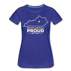 Nicholasville Proud Women's T-Shirt - royal blue