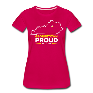 Georgetown Proud Women's T-Shirt - dark pink