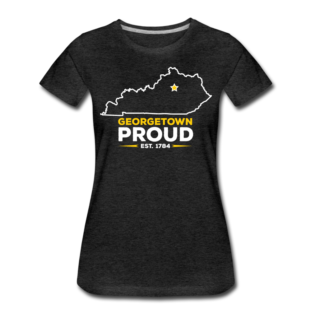 Georgetown Proud Women's T-Shirt - charcoal gray