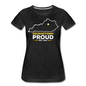 Georgetown Proud Women's T-Shirt - charcoal gray