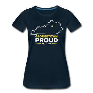 Georgetown Proud Women's T-Shirt - deep navy