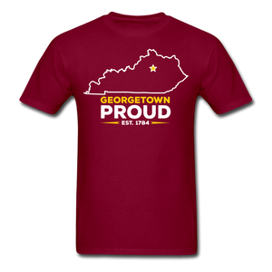 Georgetown Proud T-Shirt - burgundy