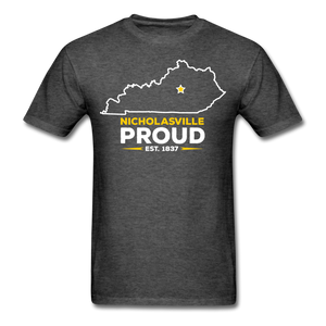 Nicholasville Proud T-Shirt - heather black