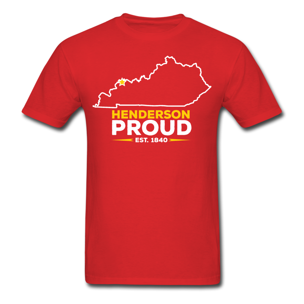Henderson Proud T-Shirt - red