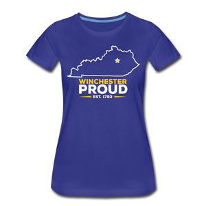 Winchester Proud Women's T-Shirt - royal blue