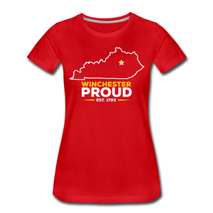 Winchester Proud Women's T-Shirt - red