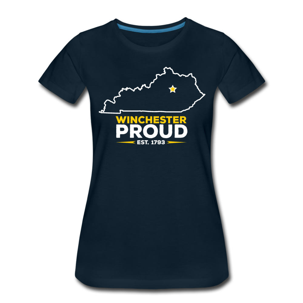 Winchester Proud Women's T-Shirt - deep navy