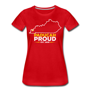 Paducah Proud Women's T-Shirt - red