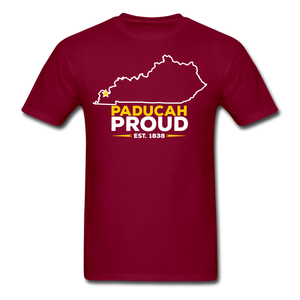 Paducah Proud T-Shirt - burgundy