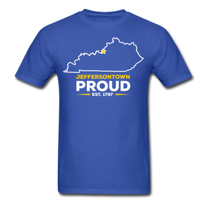 Jeffersontown Proud T-Shirt - royal blue