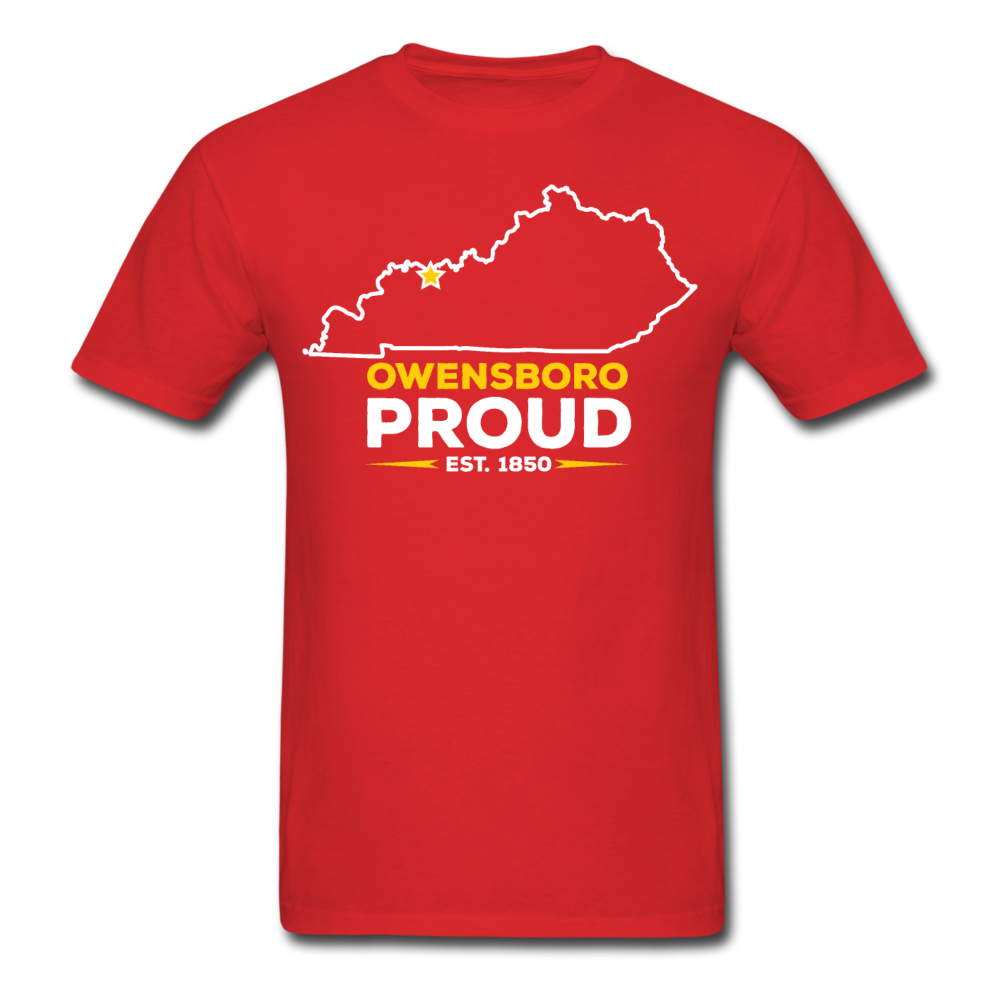 Ownesboro Proud T-Shirt - red