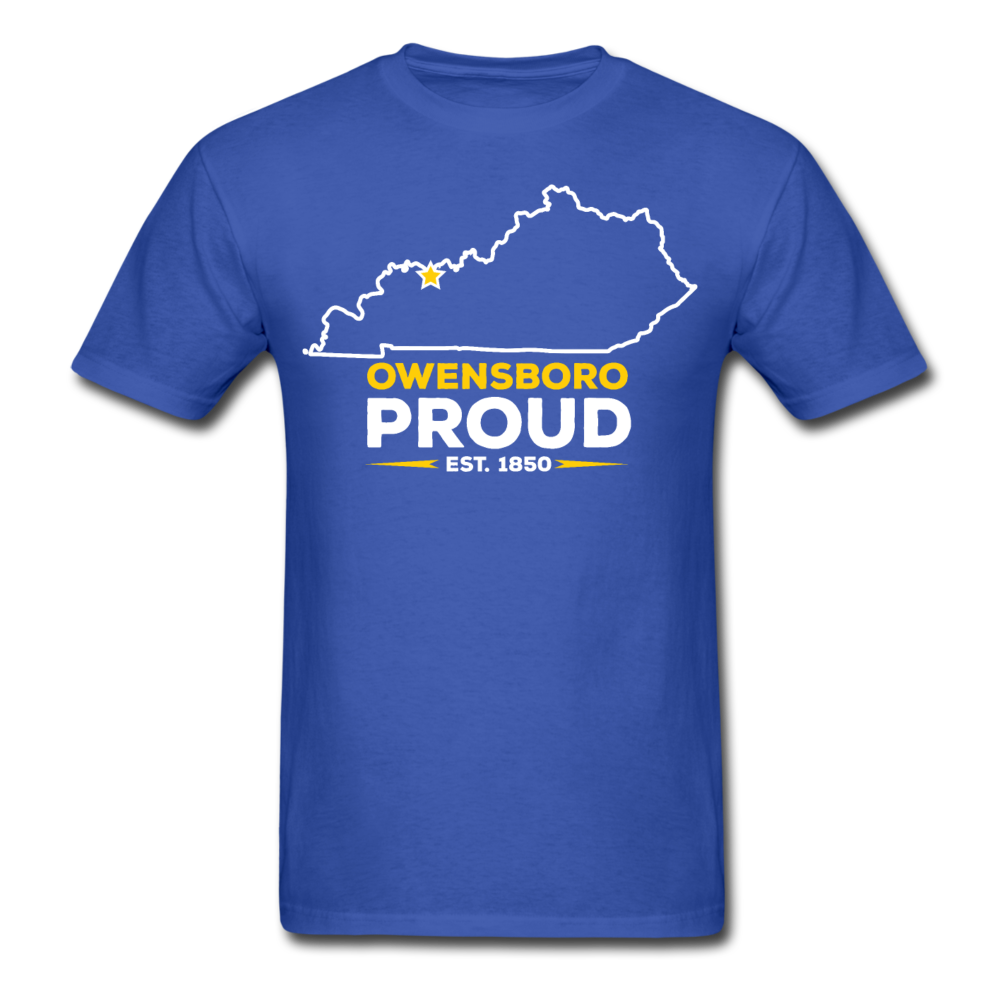 Ownesboro Proud T-Shirt - royal blue