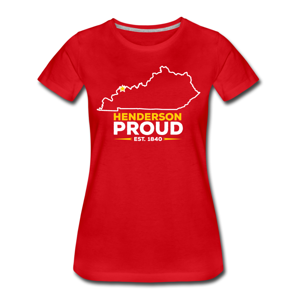Henderson Proud Women's T-Shirt - red