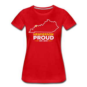 Henderson Proud Women's T-Shirt - red