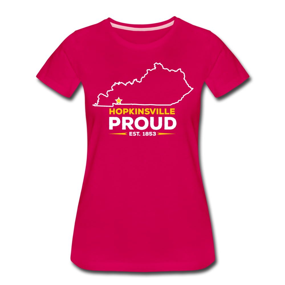 Hopkinsville Proud Women's T-Shirt - dark pink