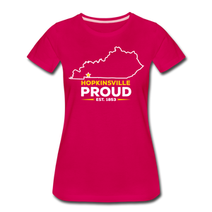 Hopkinsville Proud Women's T-Shirt - dark pink