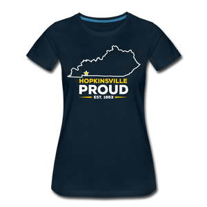 Hopkinsville Proud Women's T-Shirt - deep navy